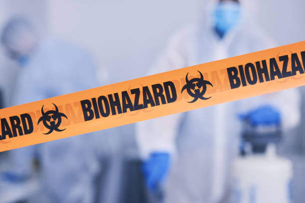Professional Infectious Disease Decontamination technician working in Burlington, NJ